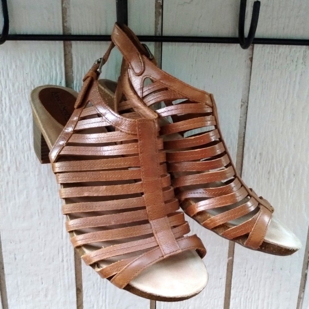 Josef Seibel Ruth 21 Genuine Leather Strap Back Sandals